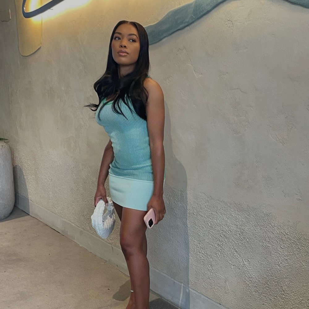 Jacquemus La Robe Maille Turbi minidress